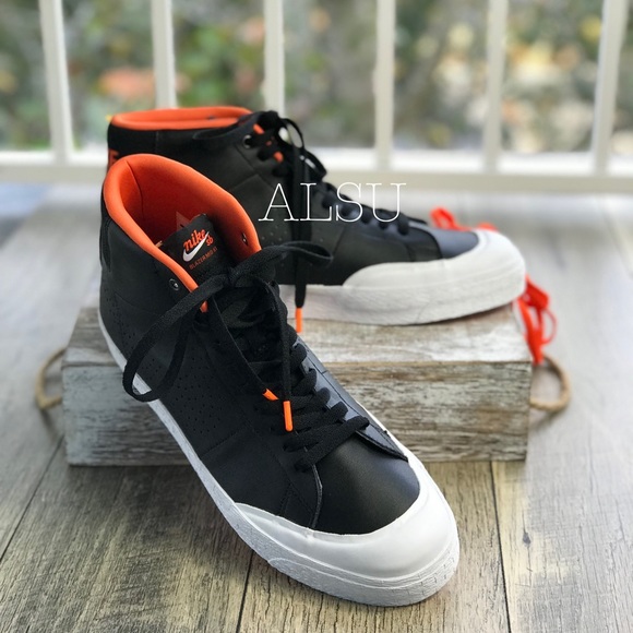 NWT Nike SB Blazer Zoom MID XT Black M AUTHENTIC - Picture 4 of 8